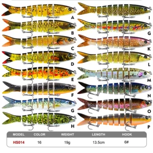 7dc76b47641136e5c8e4f90681d6280b.webp Random PROBEROS Jointed Swimbait 13.5cm
