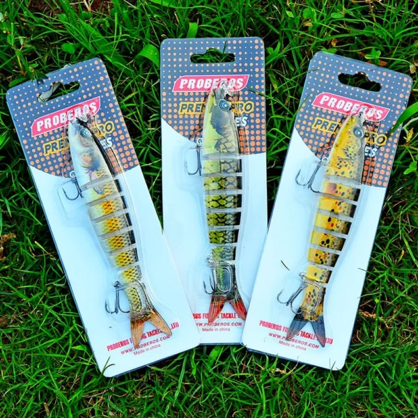Random PROBEROS Jointed Swimbait 13.5cm