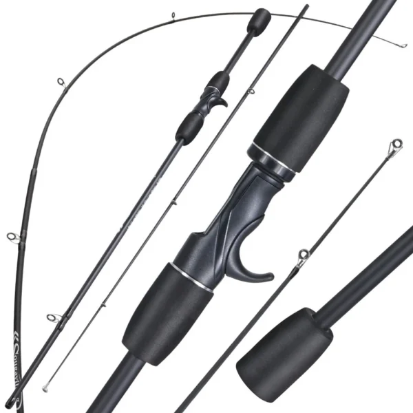 Sougayilang Baitcasting Fishing Rod Set