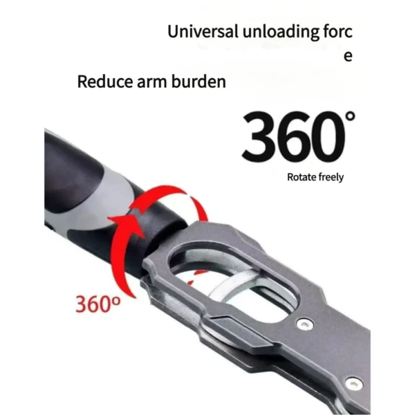 Aluminum Alloy Fish Gripper with Scale