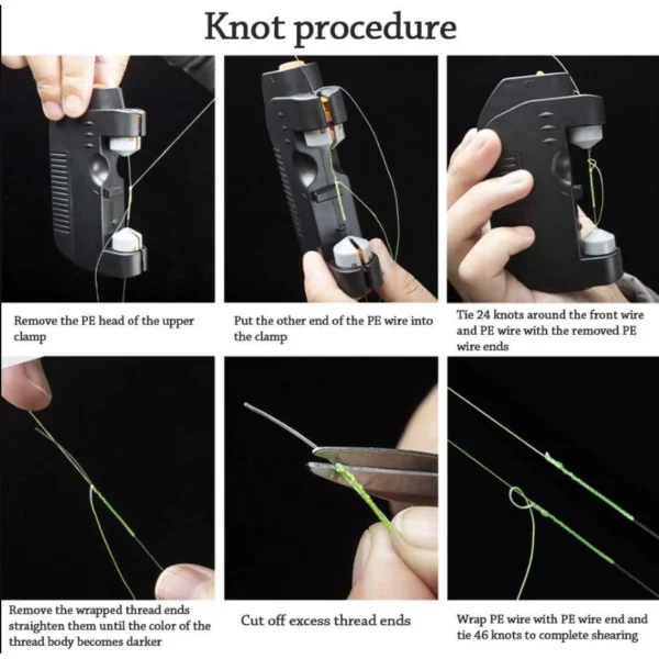 Electric Fishing Knotter Tool