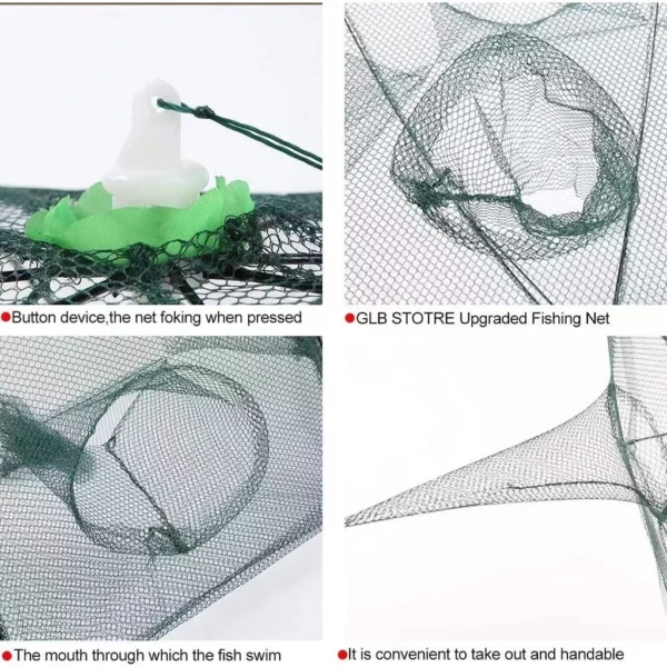 sg-11134201-824i1-me9vx8pc9e6dc1.webp 16 Hole Folding Fishing Net Shrimp Cage